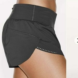 Lululemon Chase Me shorts, 2.5 in inseam. Size 4.